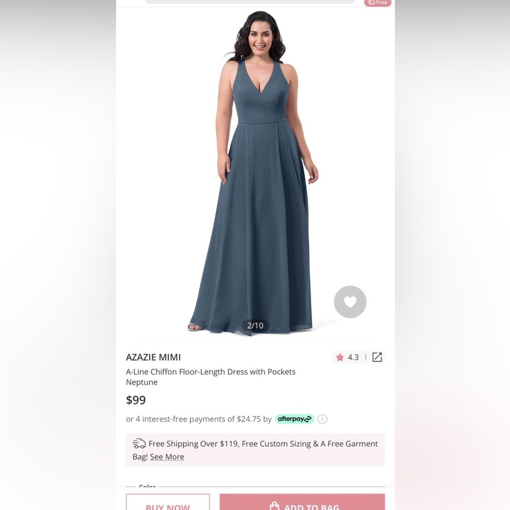 Bridesmaid dress